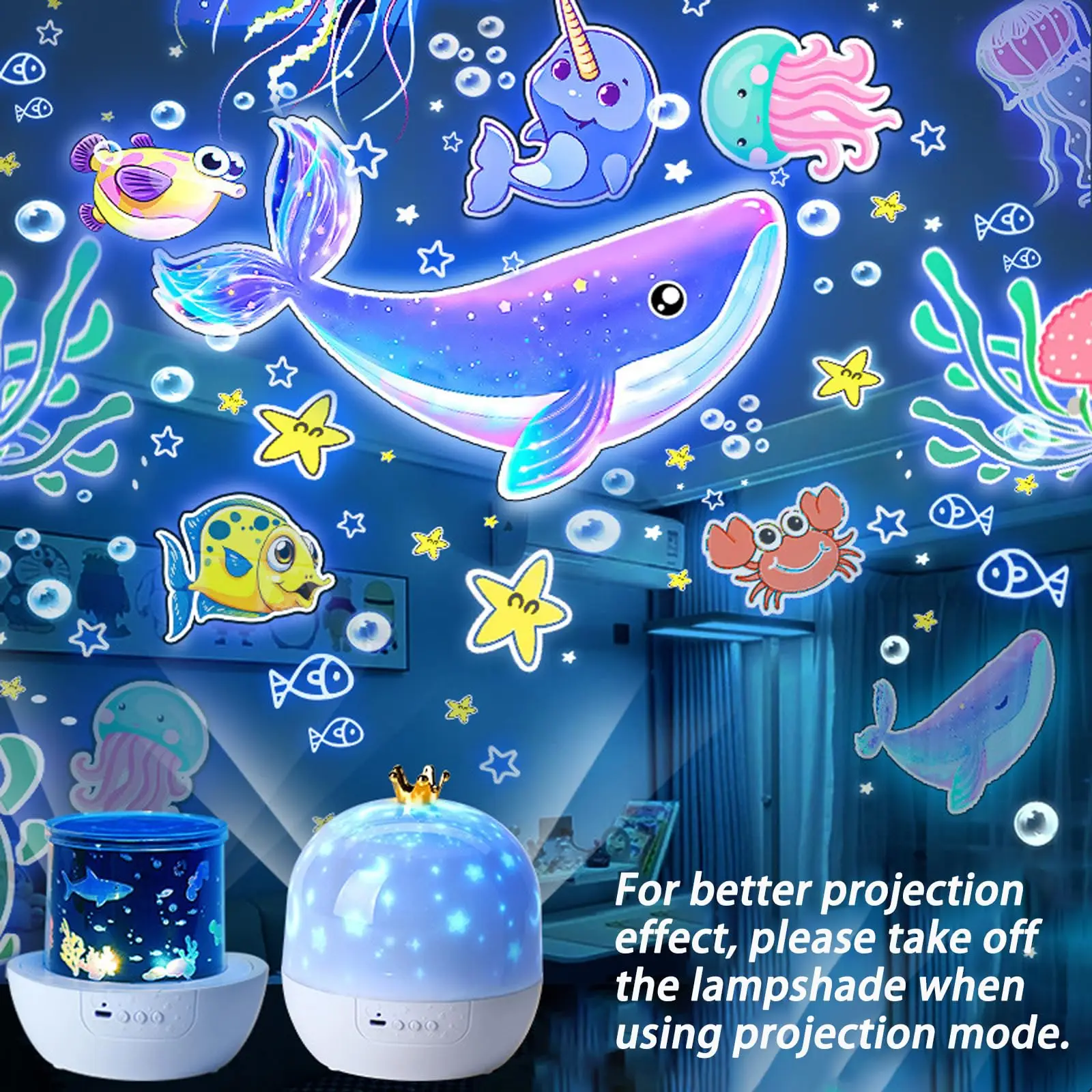 AuroraVibe 360° — Proyector Aurora Boreal Giratorio — 2