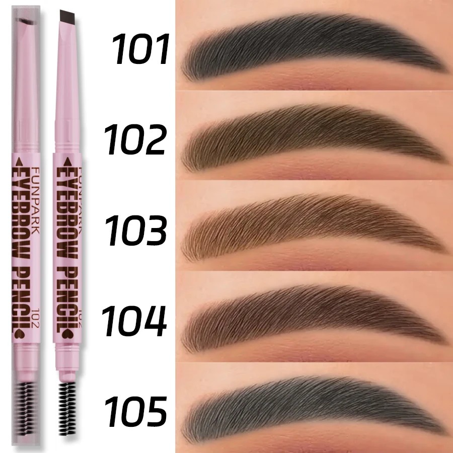 2-in-1 Professional Eyebrow Pencil (5 Colors) — 2