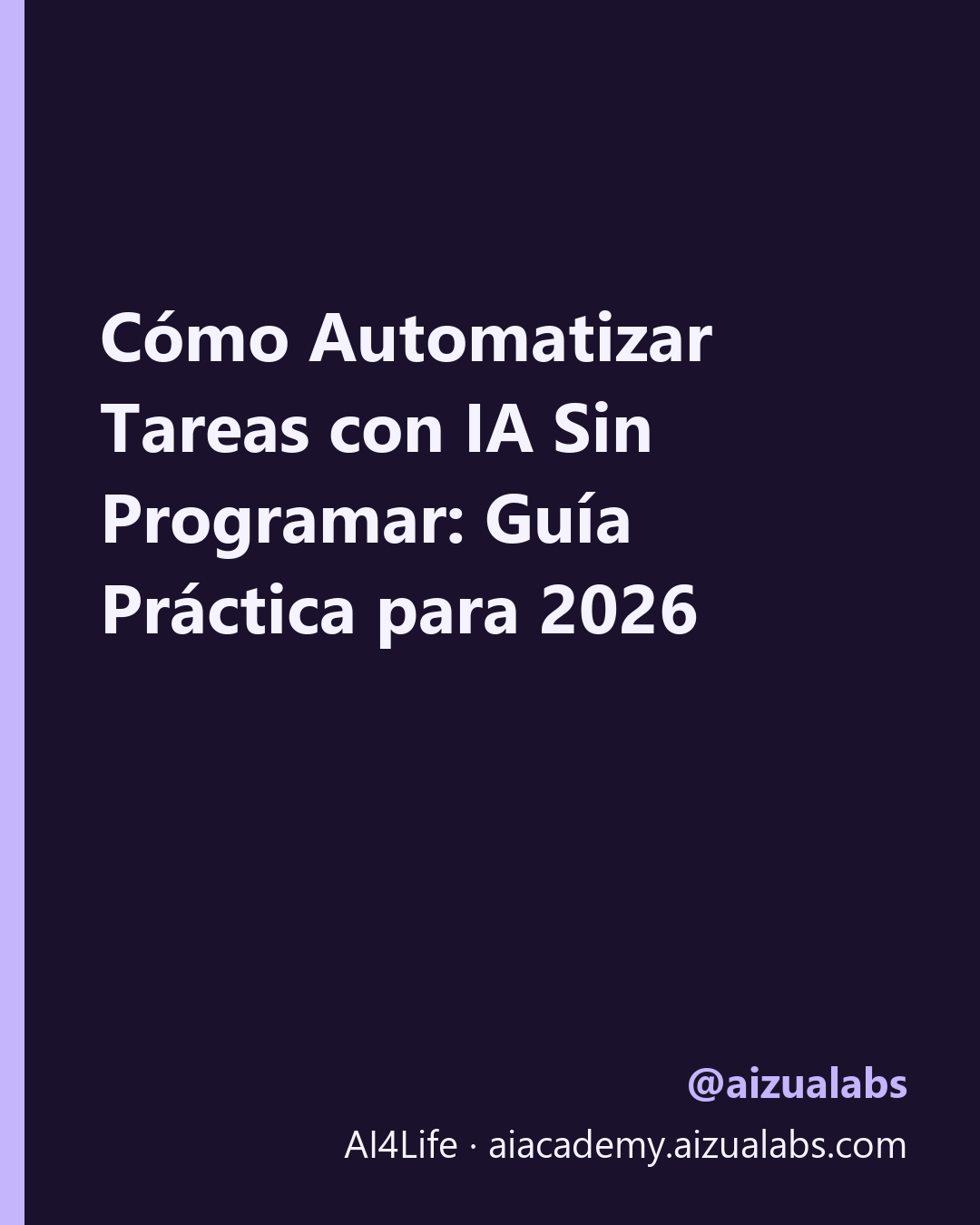 How to Automate Tasks with AI Without Coding: A Practical Guide for 2026