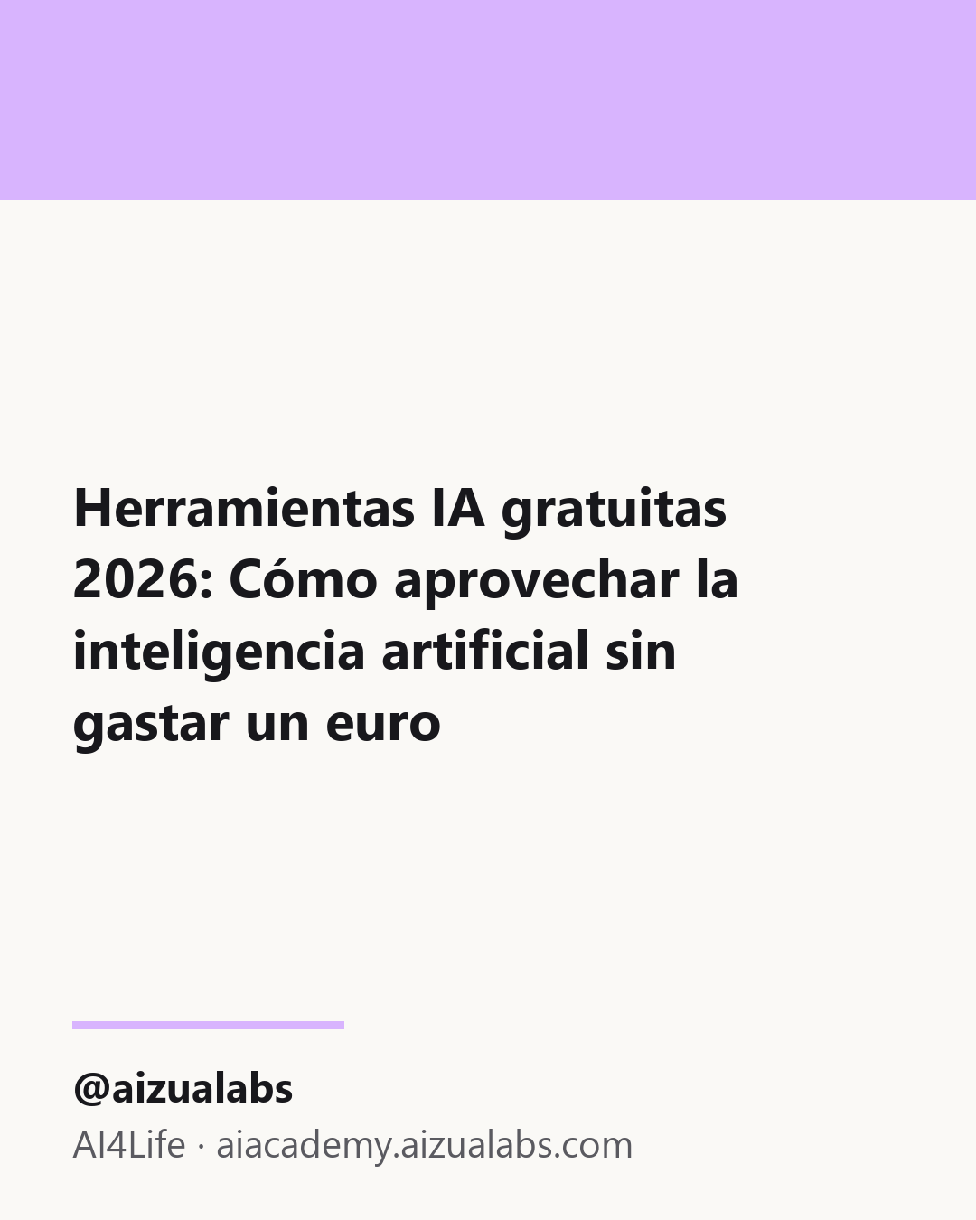 Free AI Tools 2026: How to Use Artificial Intelligence Without Spending a Euro
