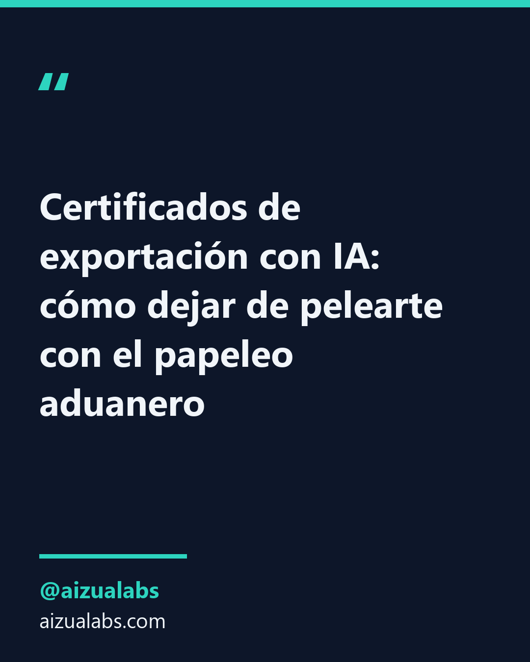 Export certificates with AI: how to stop fighting customs paperwork
